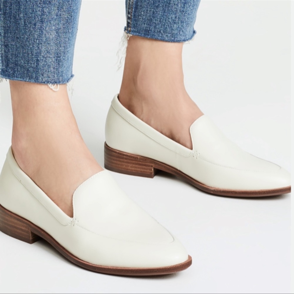 Madewell Frances Loafers in White